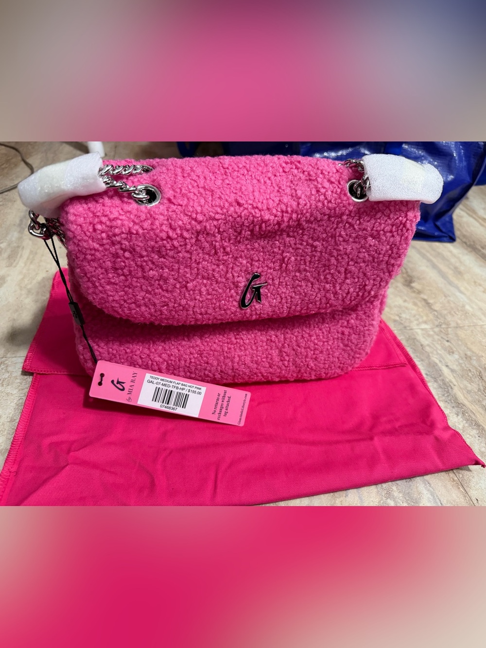 Medium Glamaholic Teddy Bag - Picture 8 of 8